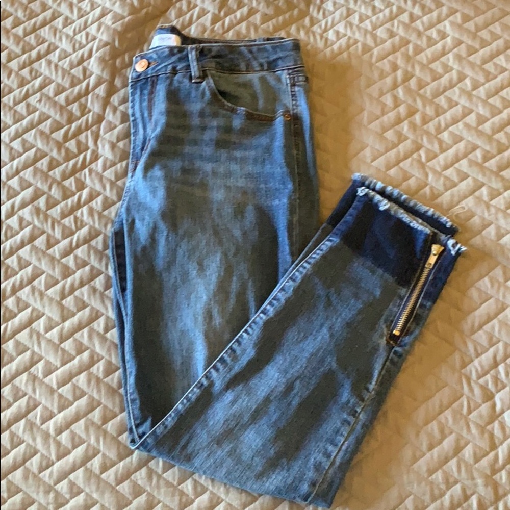 cropped kensie jeans